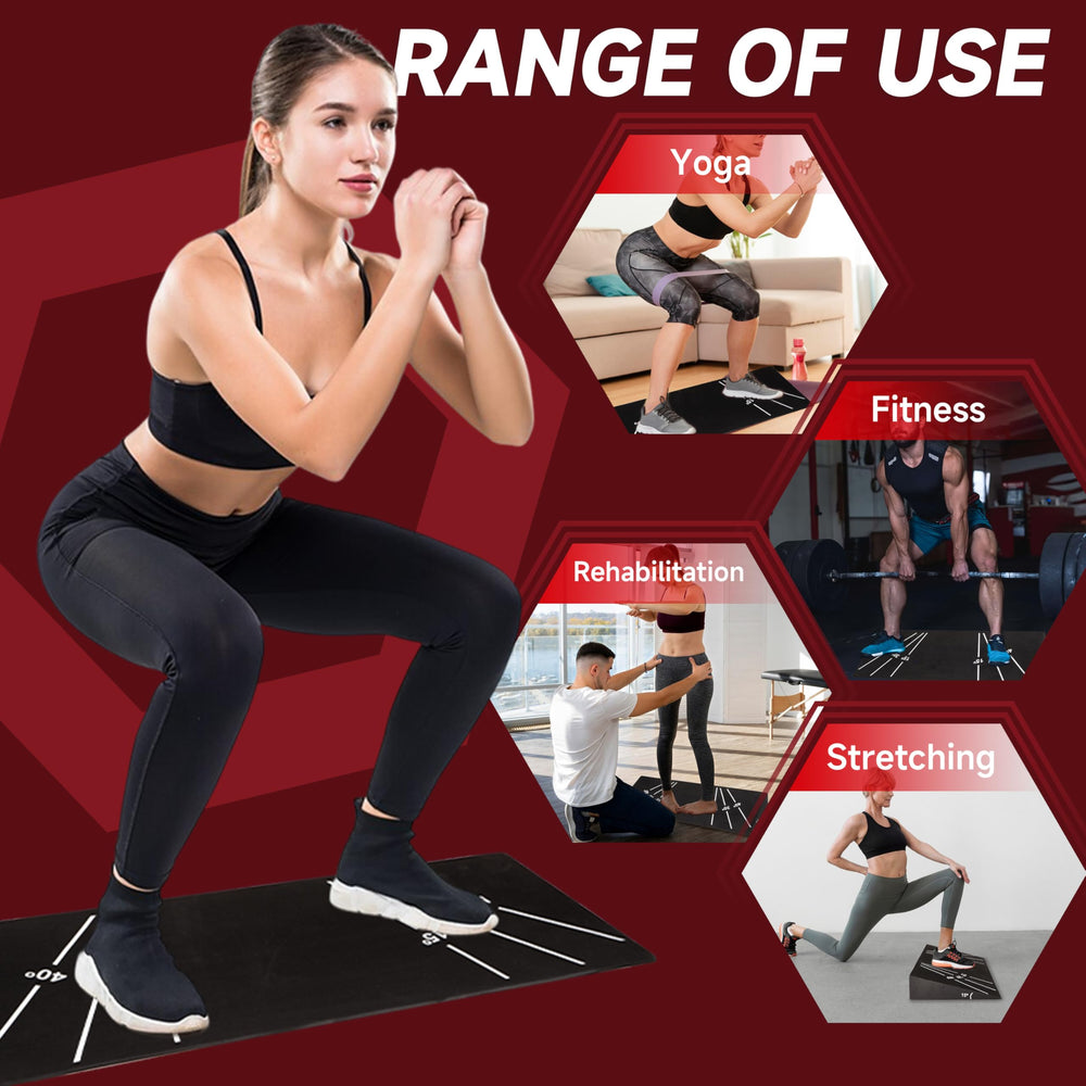 KaraCore in-use with athlete performing deep squat showing improved depth