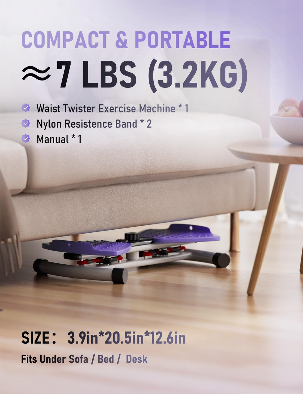 Karimonox lifestyle compact storage showing small footprint for closets or bags