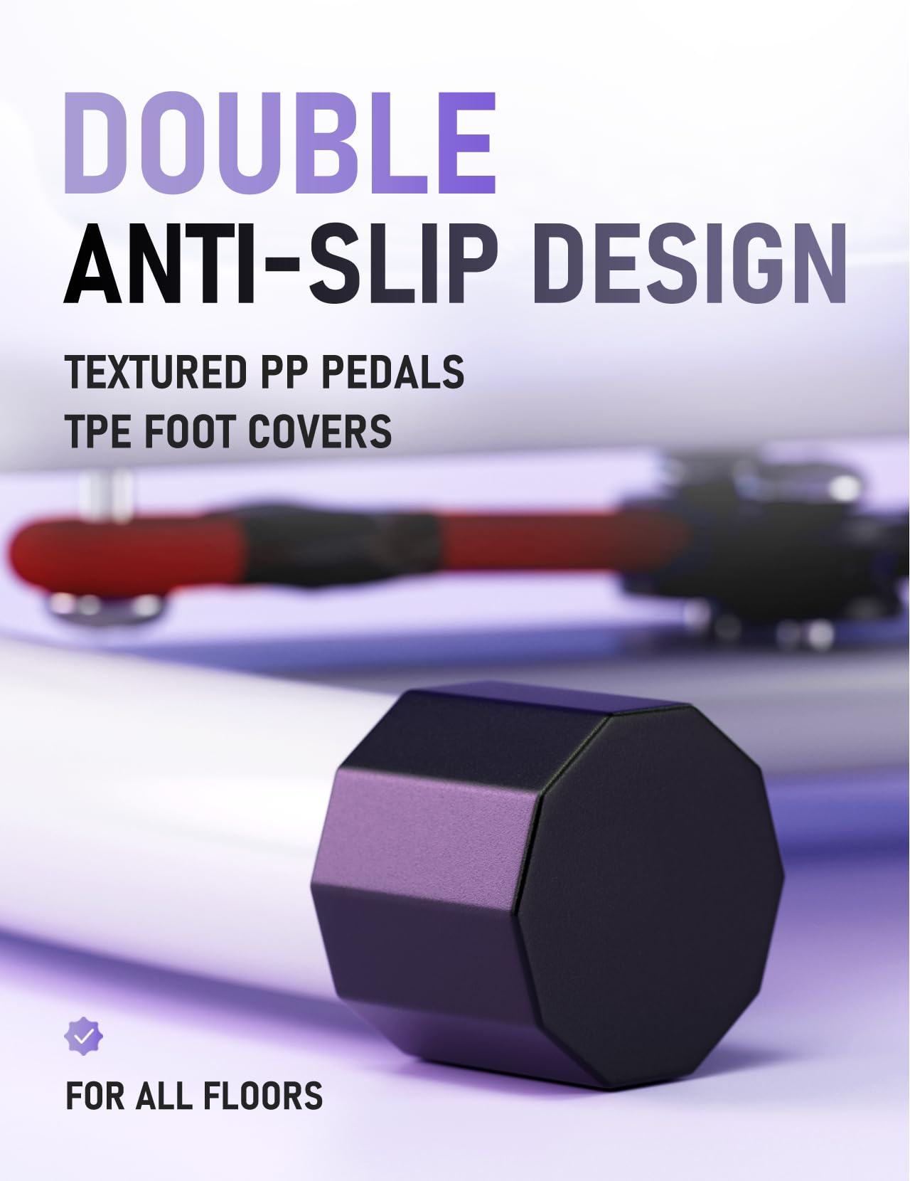 Karimonox underside non-slip base showing grip for steady low-impact exercise