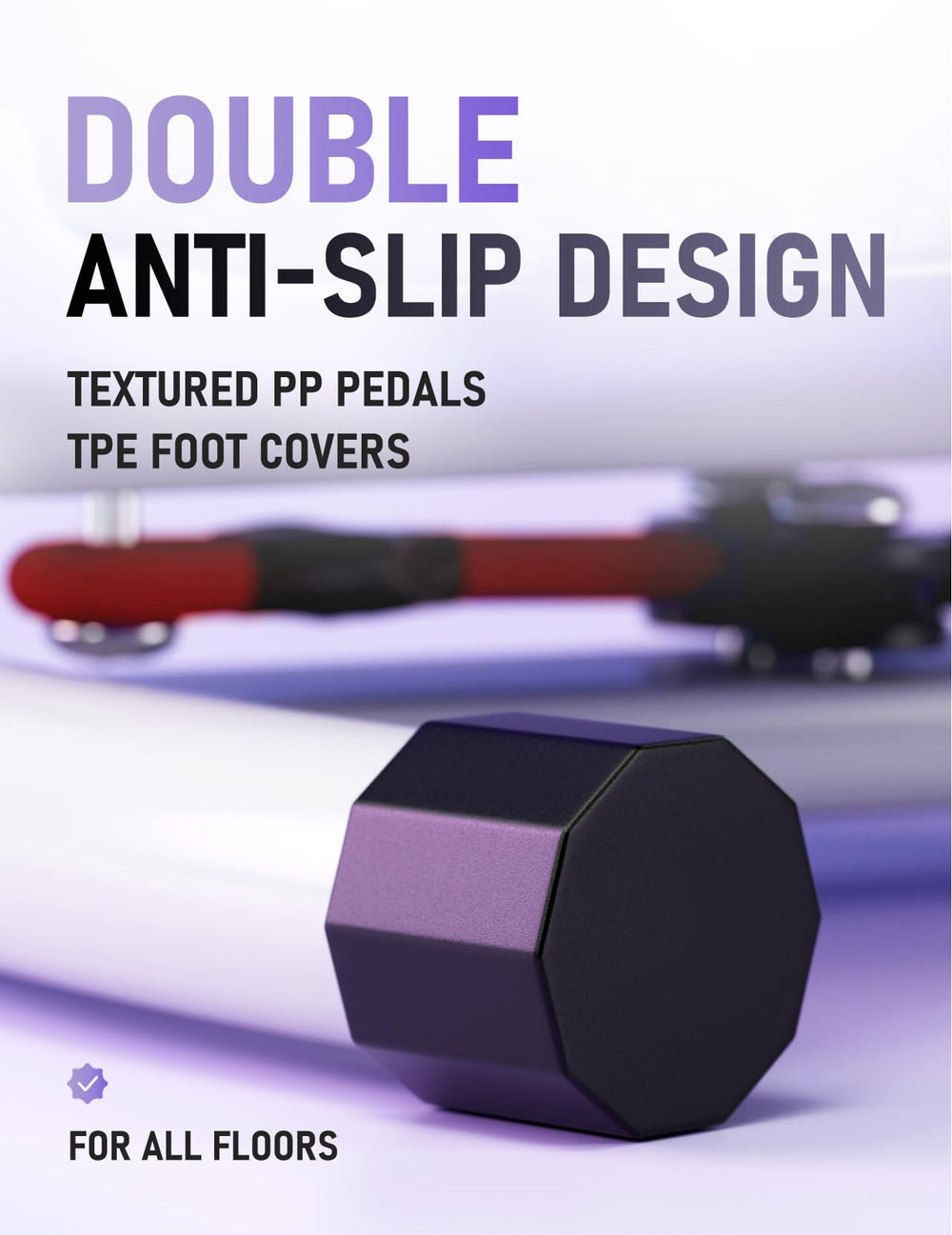 Karimonox underside non-slip base showing grip for steady low-impact exercise
