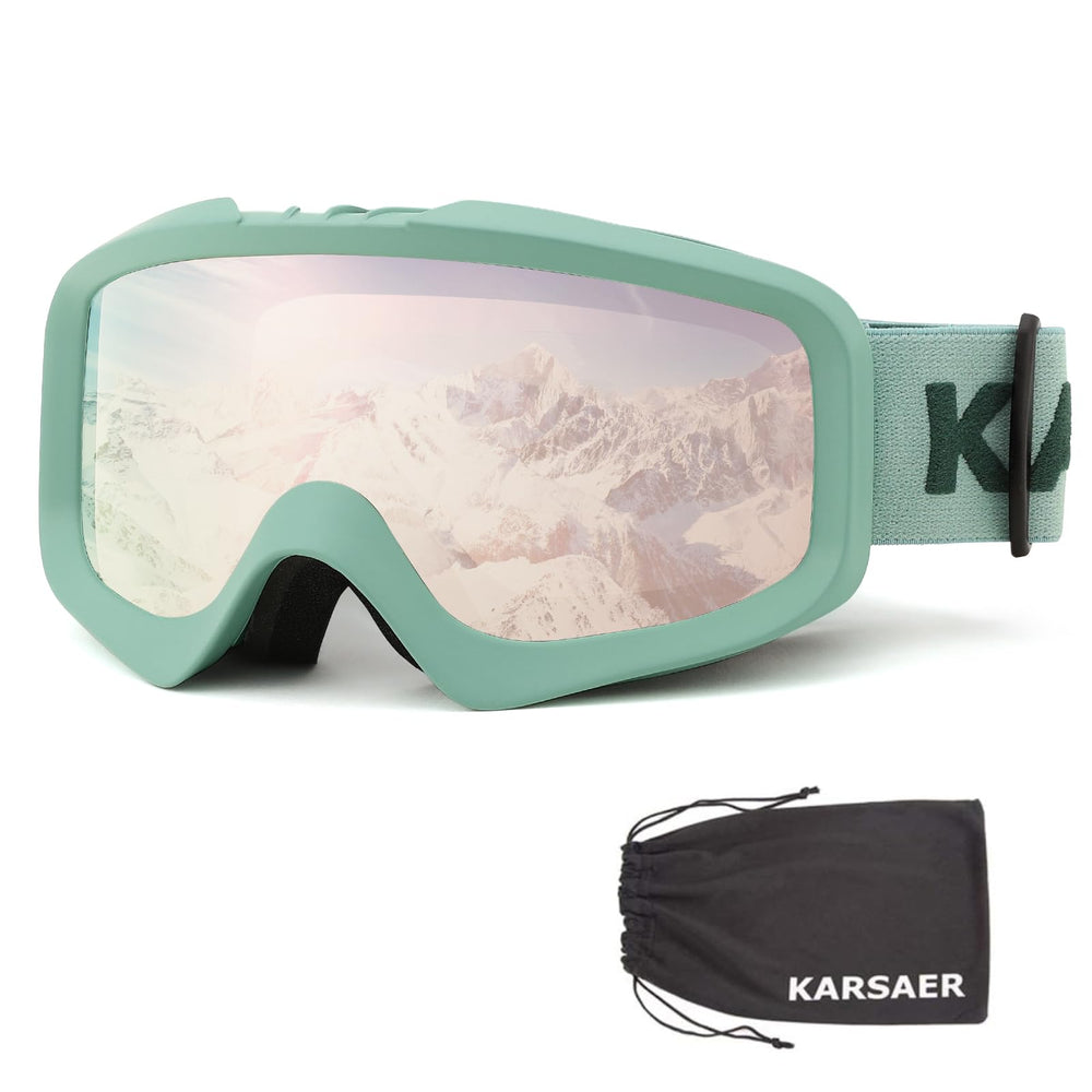 Karsaer front view showing wide lens and clear field of vision benefit