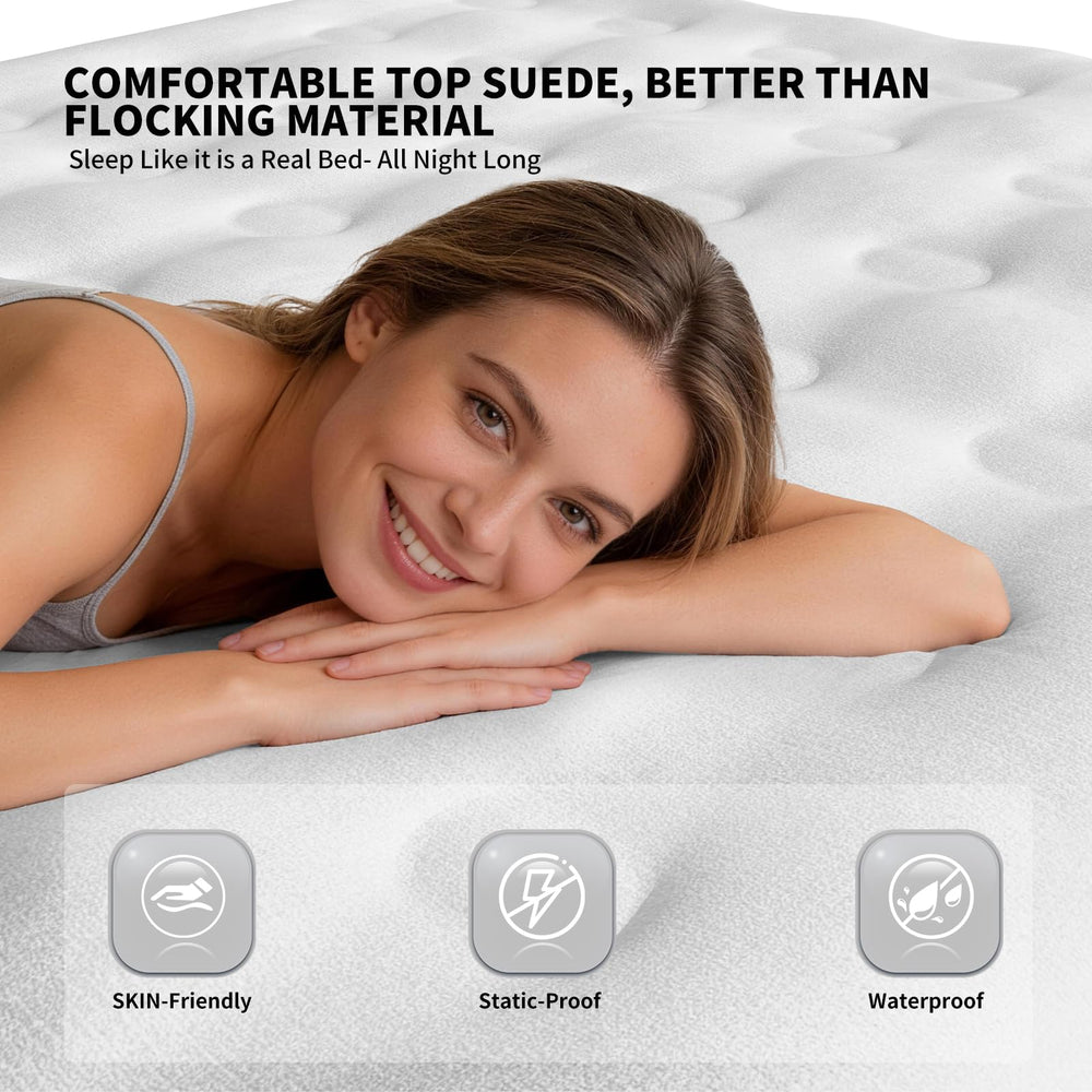 KASIMO rechargeable pump with three nozzles ready for cordless inflation convenience