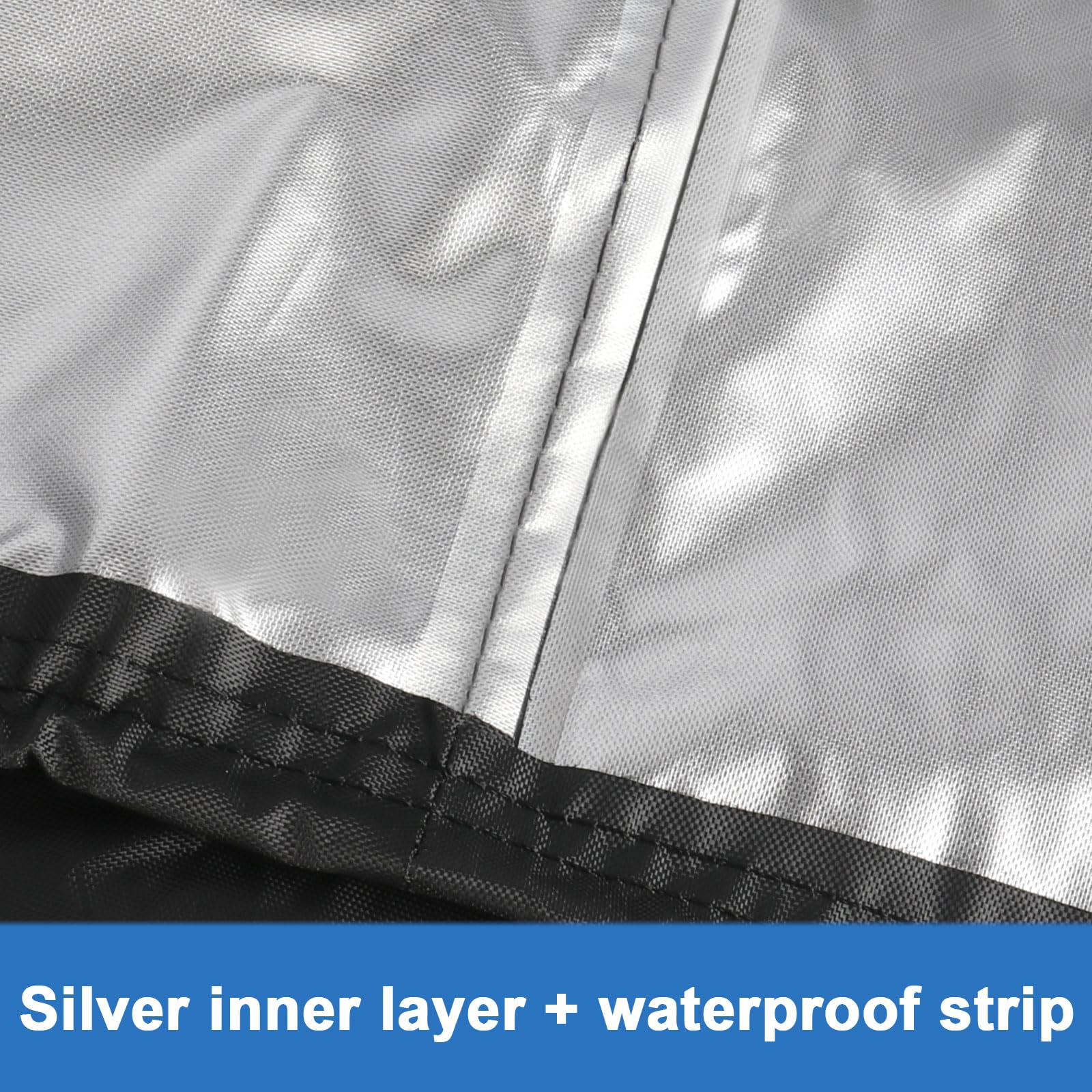 Kasla adjustable drawstring base securing cover to prevent wind lift