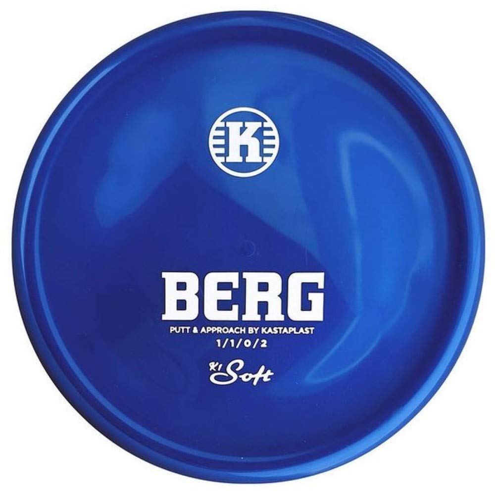 Kastaplast Berg putter front view showing ergonomic thumb track for steady grip