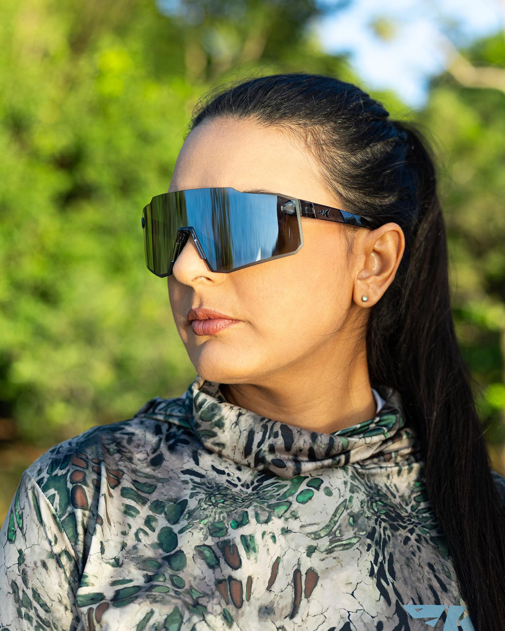 KastKing side profile with Grilamid temple offering lightweight durable comfort
