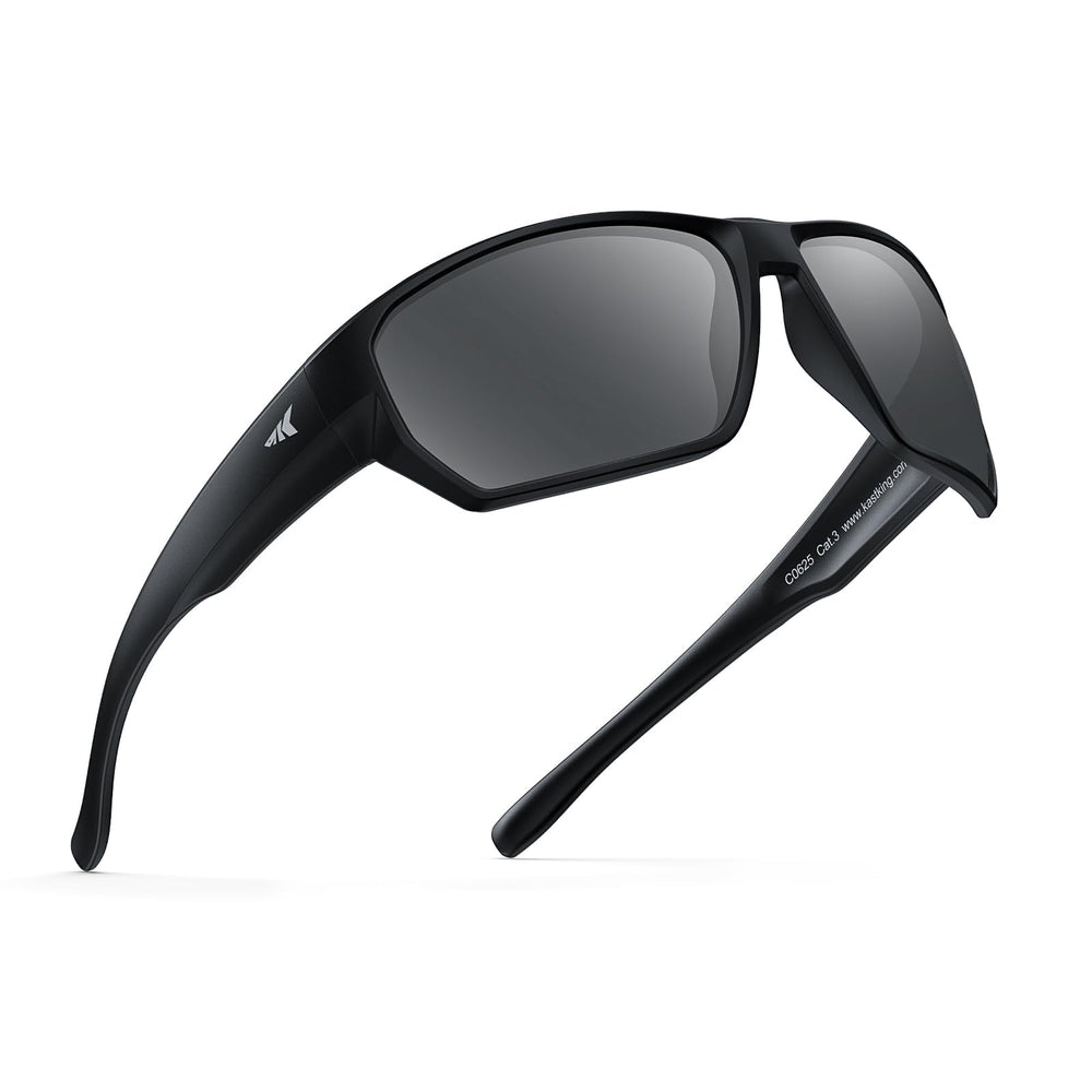 KastKing Merced front view showing polarized lenses and lightweight frame benefit clear vision