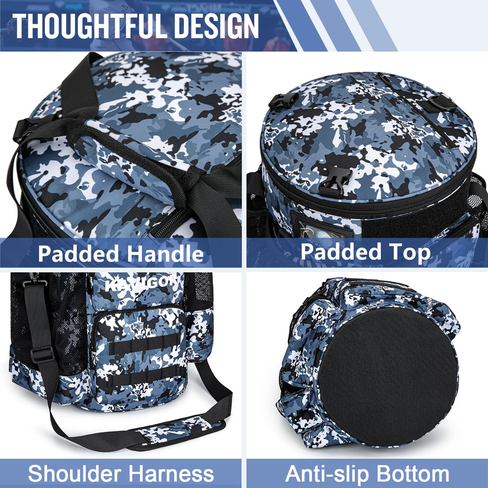 KAVIGOR shoulder strap and reinforced handles for easy transport