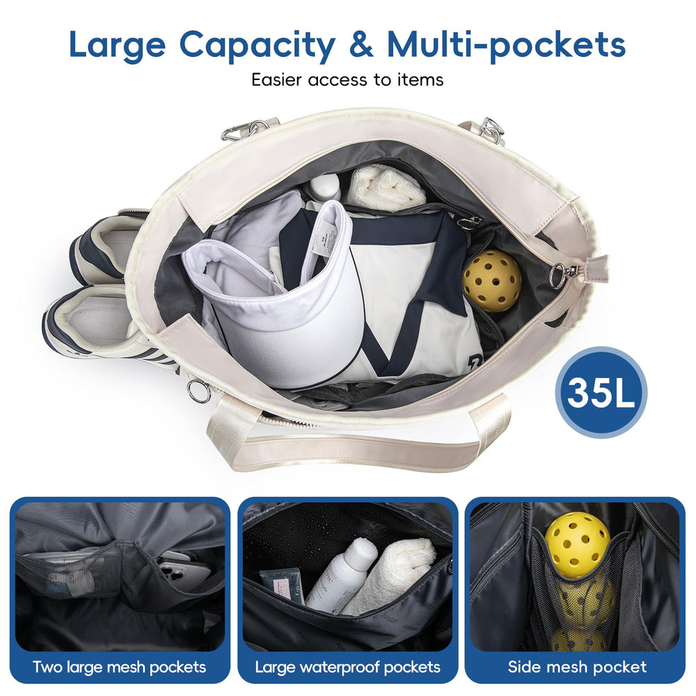 KAVIGOR dual fence hooks hanging bag off court for cleanliness