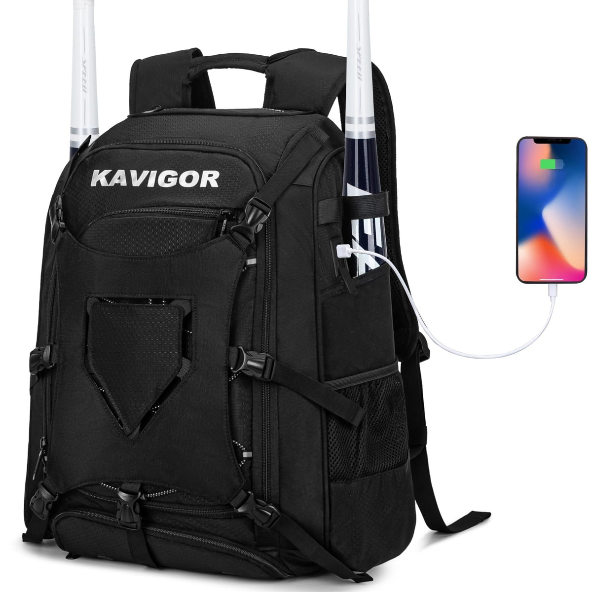 KAVIGOR front view showing overall shape and large-capacity storage benefit