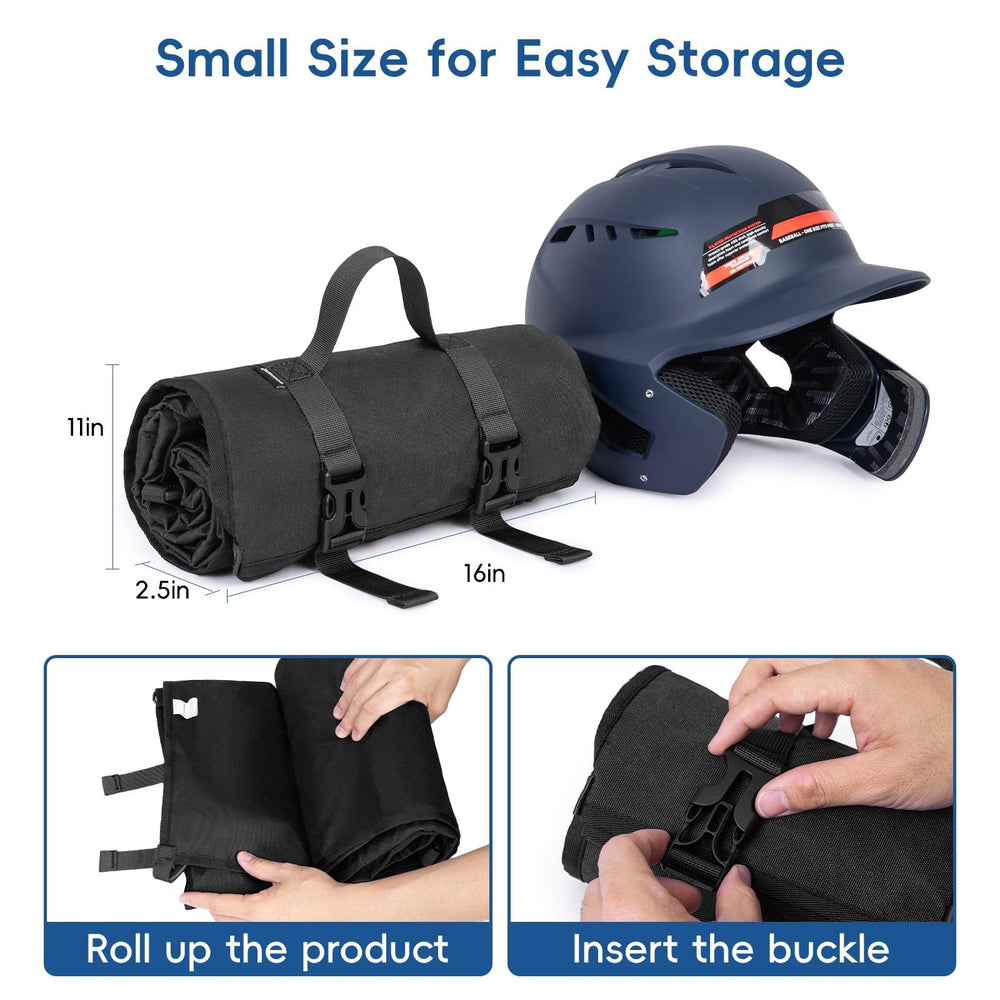 KAVIGOR rolled compact for transport and easy team storage