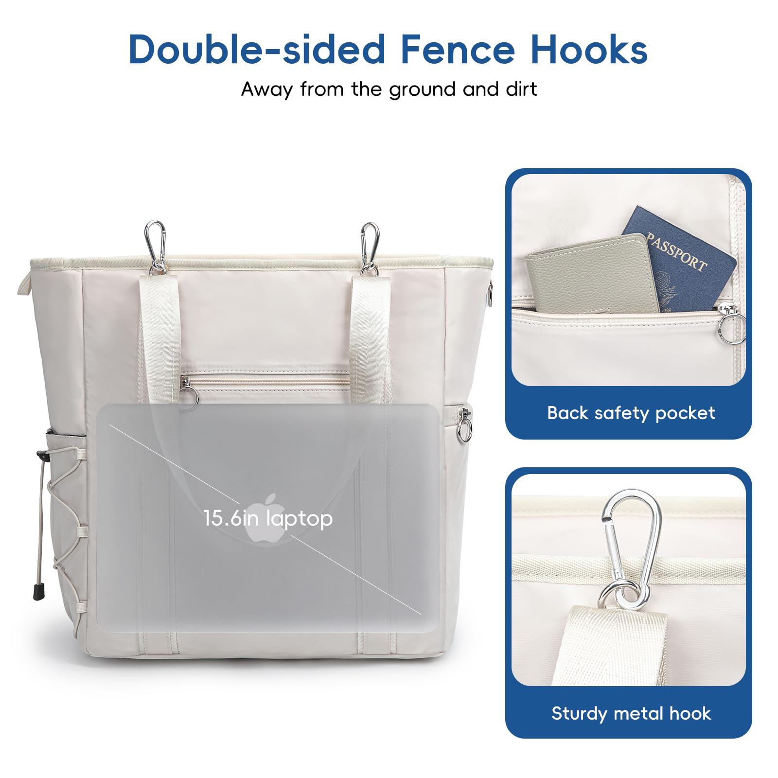 KAVIGOR side pockets holding 30oz bottles for easy hydration