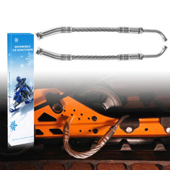 KAVIUS front packaging showing two bolt-on ice scratchers and benefits