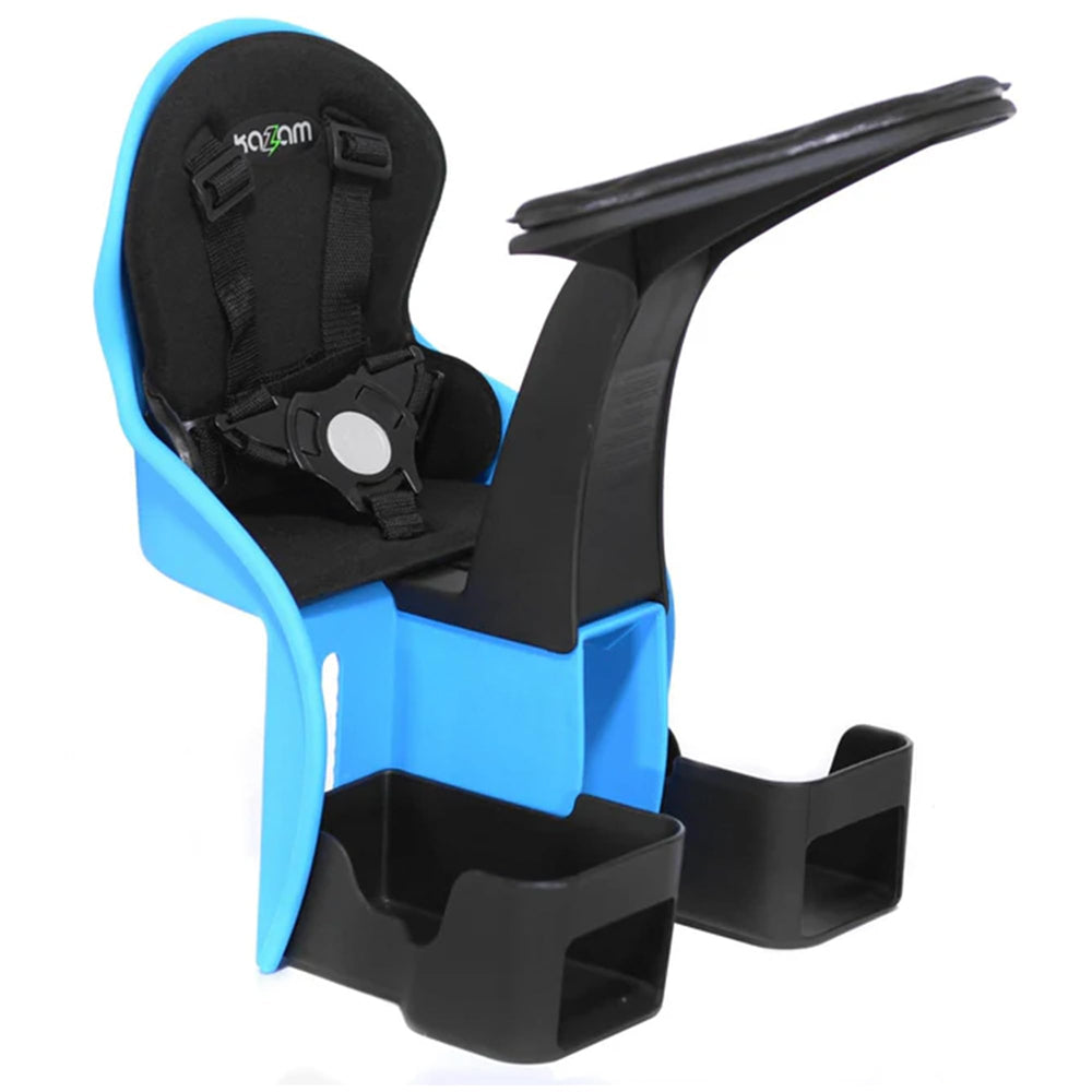 KaZAM Kangaroo front seat overview showing compact fit and safety benefits
