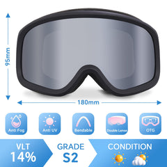 Keary close-up of REVO lens coating highlighting anti-fog and glare reduction