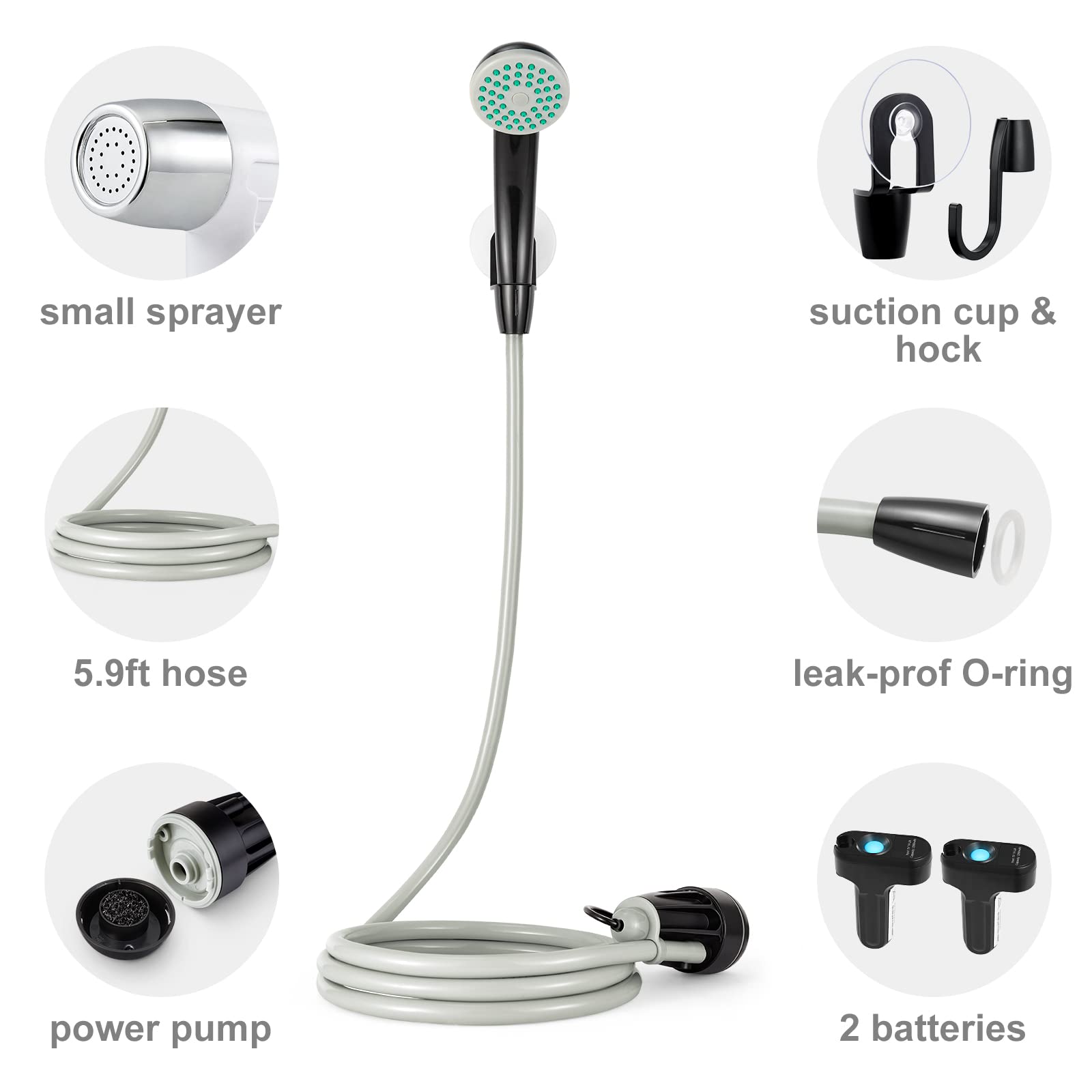 KEDSUM accessories and USB cable laid out demonstrating simple recharging benefit