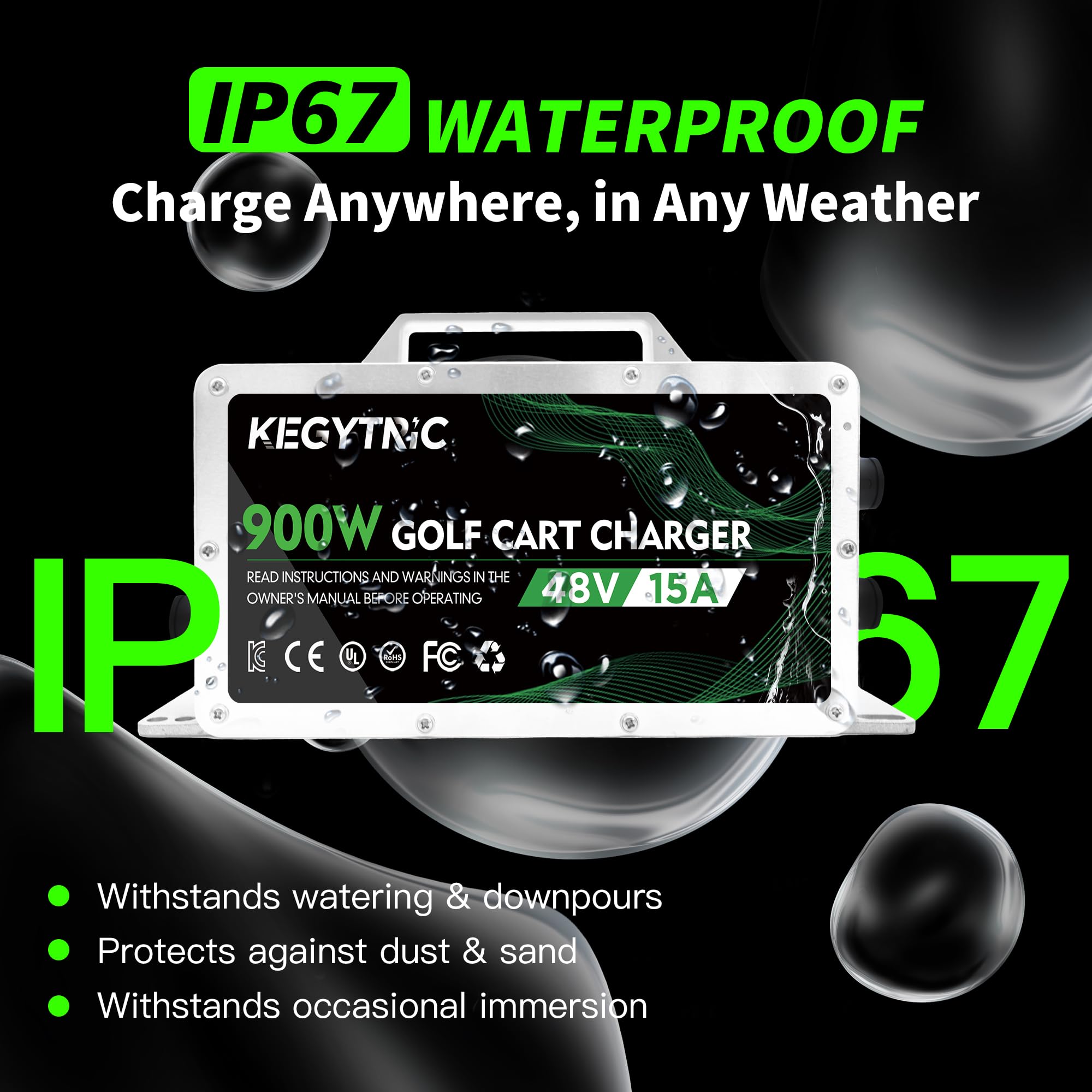 Kegytric side profile highlighting rugged casing and efficient heat dispersion