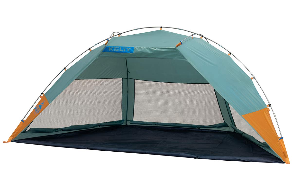 Kelty Cabana front view showing open entrance and shade benefit