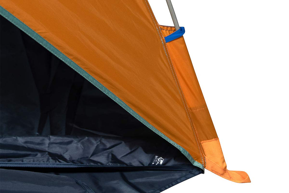 Kelty Cabana packed in duffel-style stuff sack for easy transport and quick packing