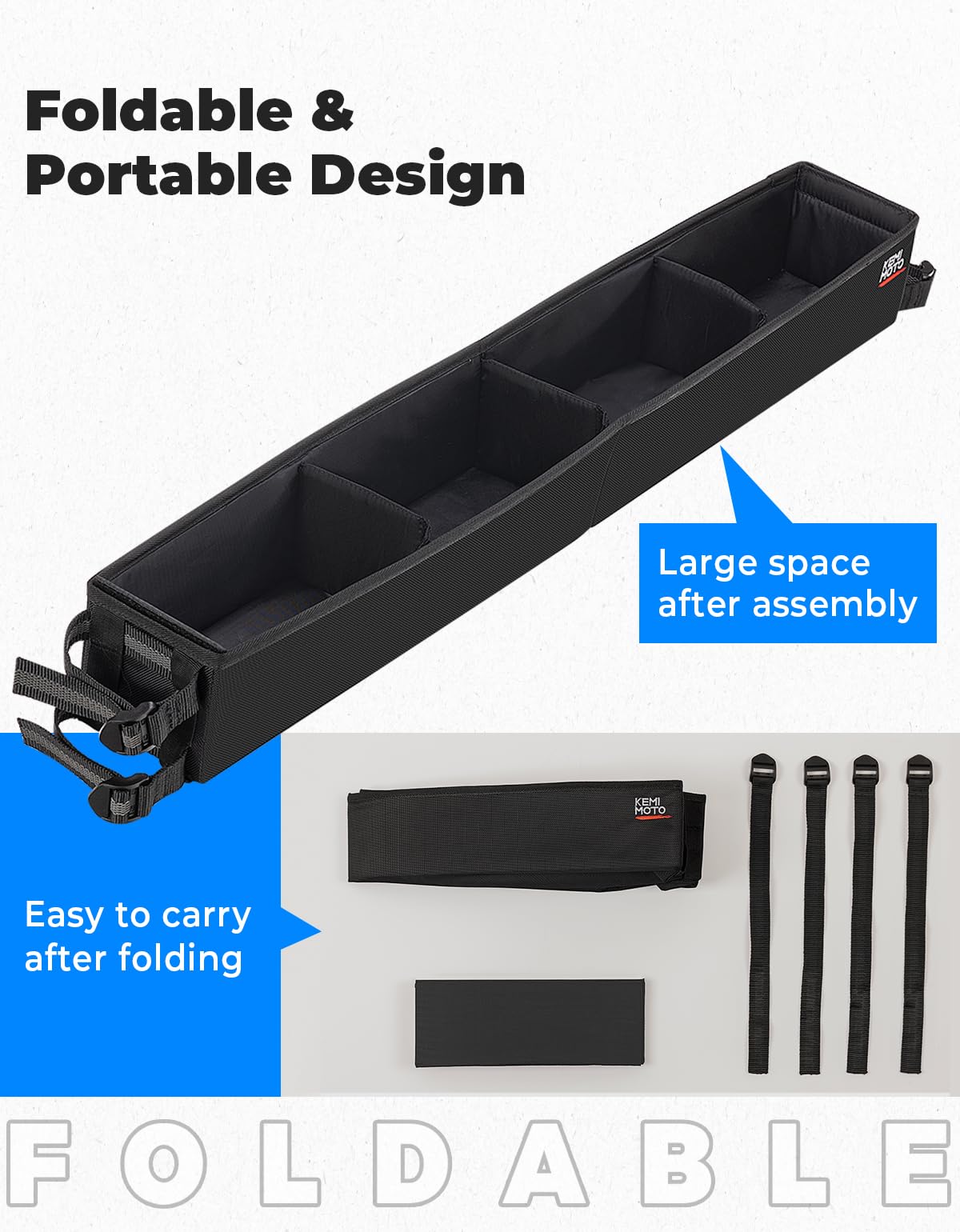 KEMIMOTO divider view showing configurable compartments benefit