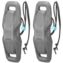 KEMIMOTO front view of both gray fenders showing full coverage and protection