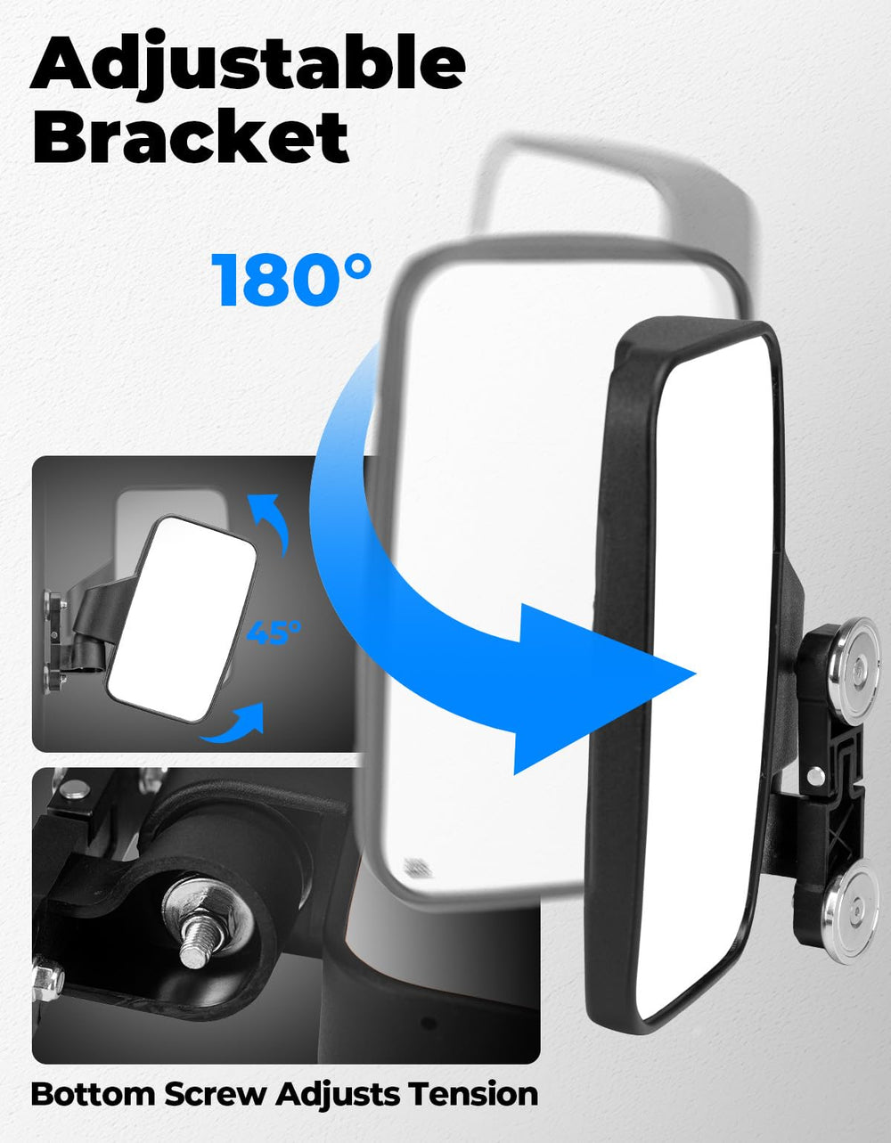 KEMIMOTO magnet base detail highlighting secure attachment and vibration resistance