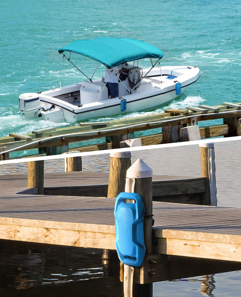 KEMIMOTO two fenders stacked compactly showing easy storage advantage