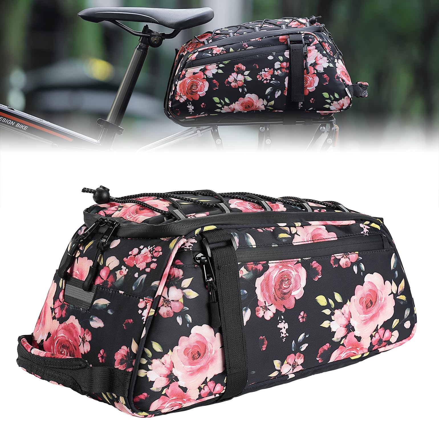 KEMIMOTO worn as backpack in city showing convertible carry convenience benefit