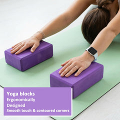 kenaeooe block under hands during yoga providing alignment and balance support