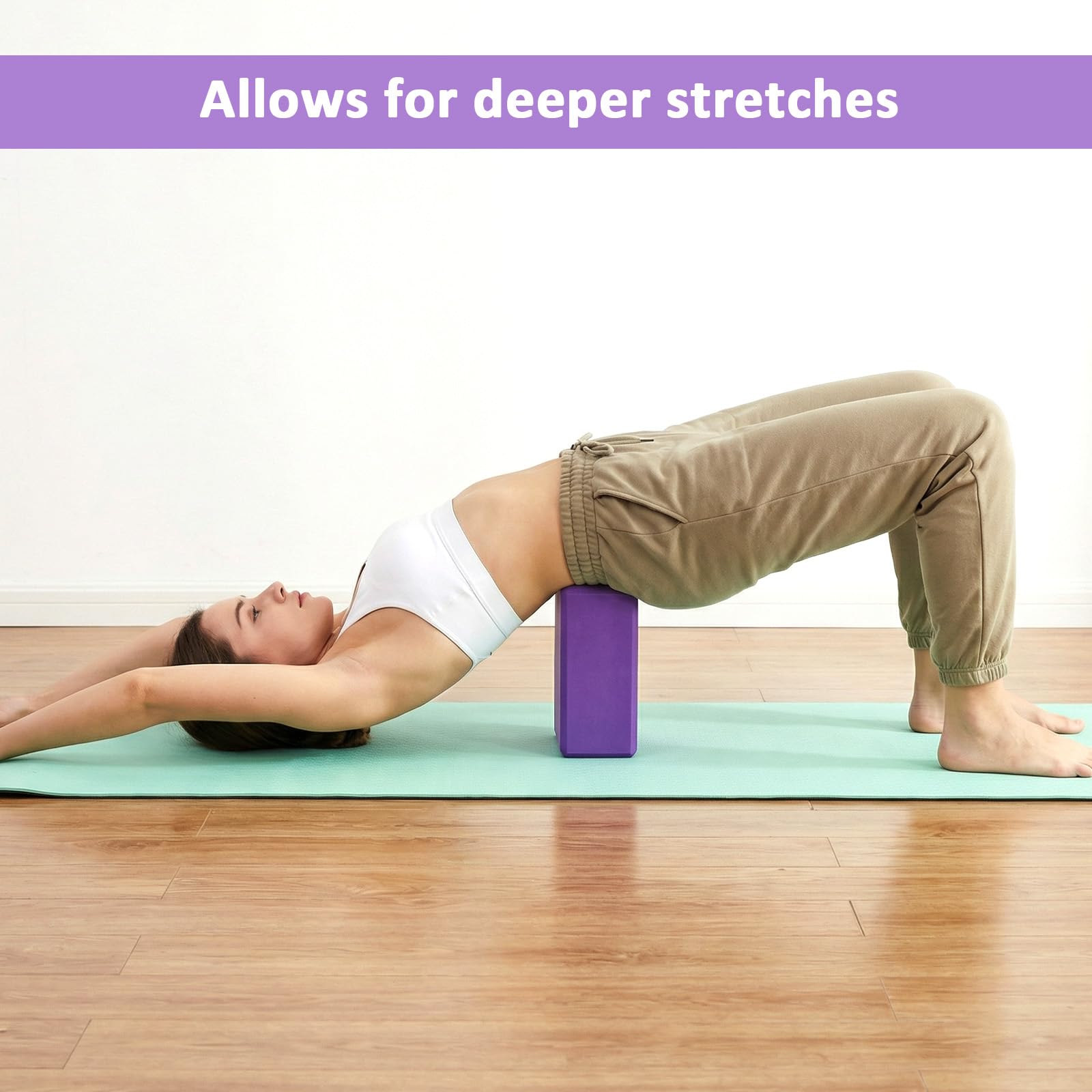 kenaeooe block used as meditation seat improving posture and comfort