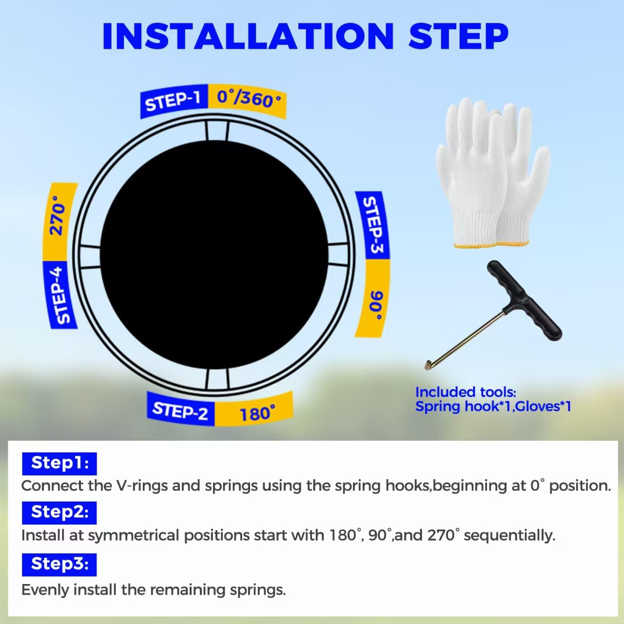 KENLOOFG UV-resistant surface resisting sun damage for longer outdoor life