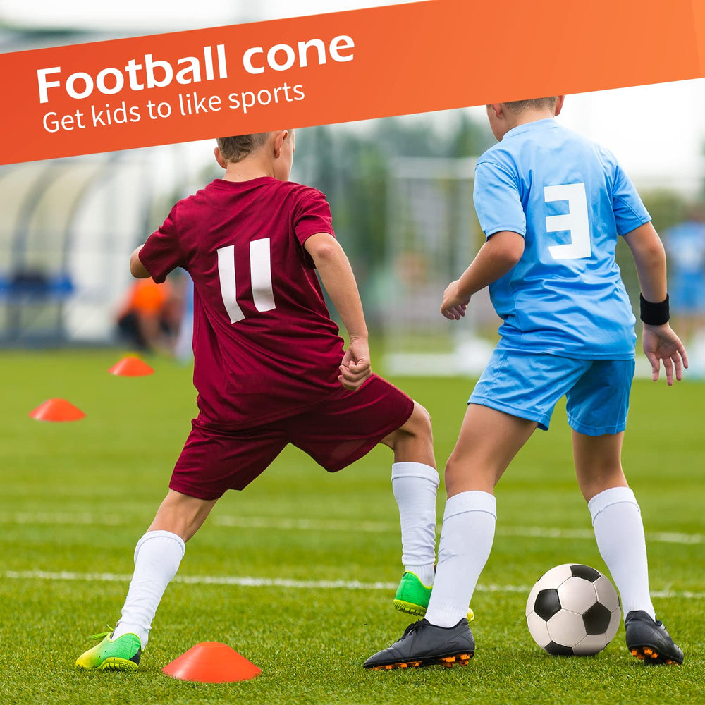 Kenning cones in youth practice setting illustrating versatile training use