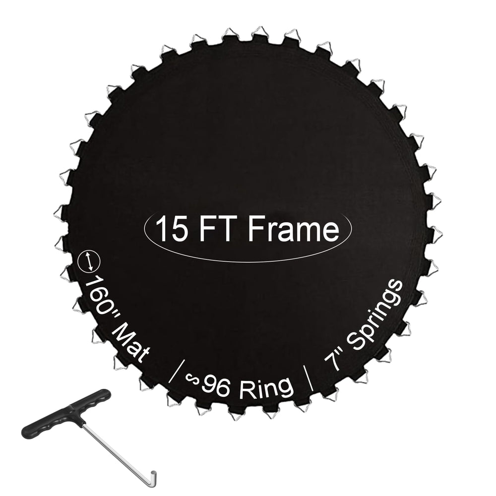 Ketofa front view of full 15 ft replacement mat showing fit benefits