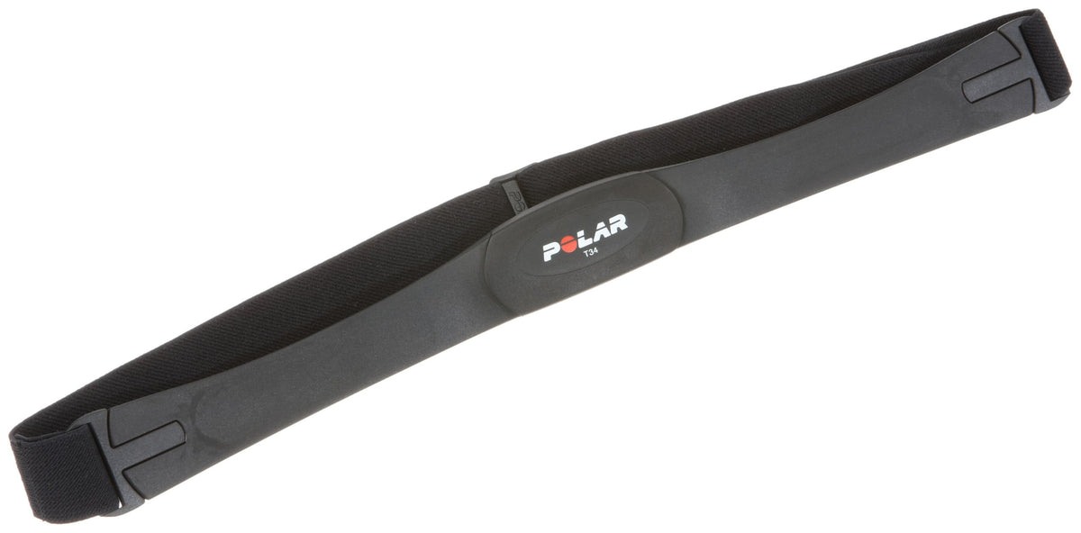 KETTLER Polar T34 front view showing transmitter and easy pairing benefit