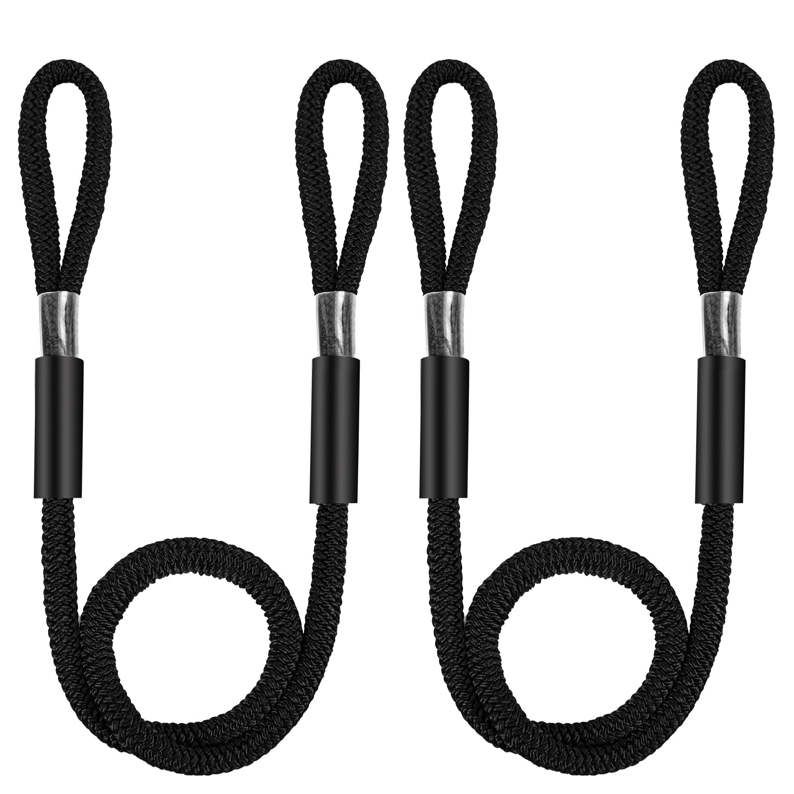 Kewow front view of dock line coil showing ready-to-use features and durability