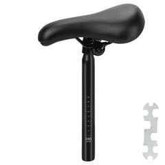 KH866 front view of saddle showing shape and padding for improved comfort