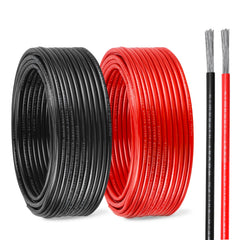 Kimbluth front spool view showing red and black wires for quick identification and organization
