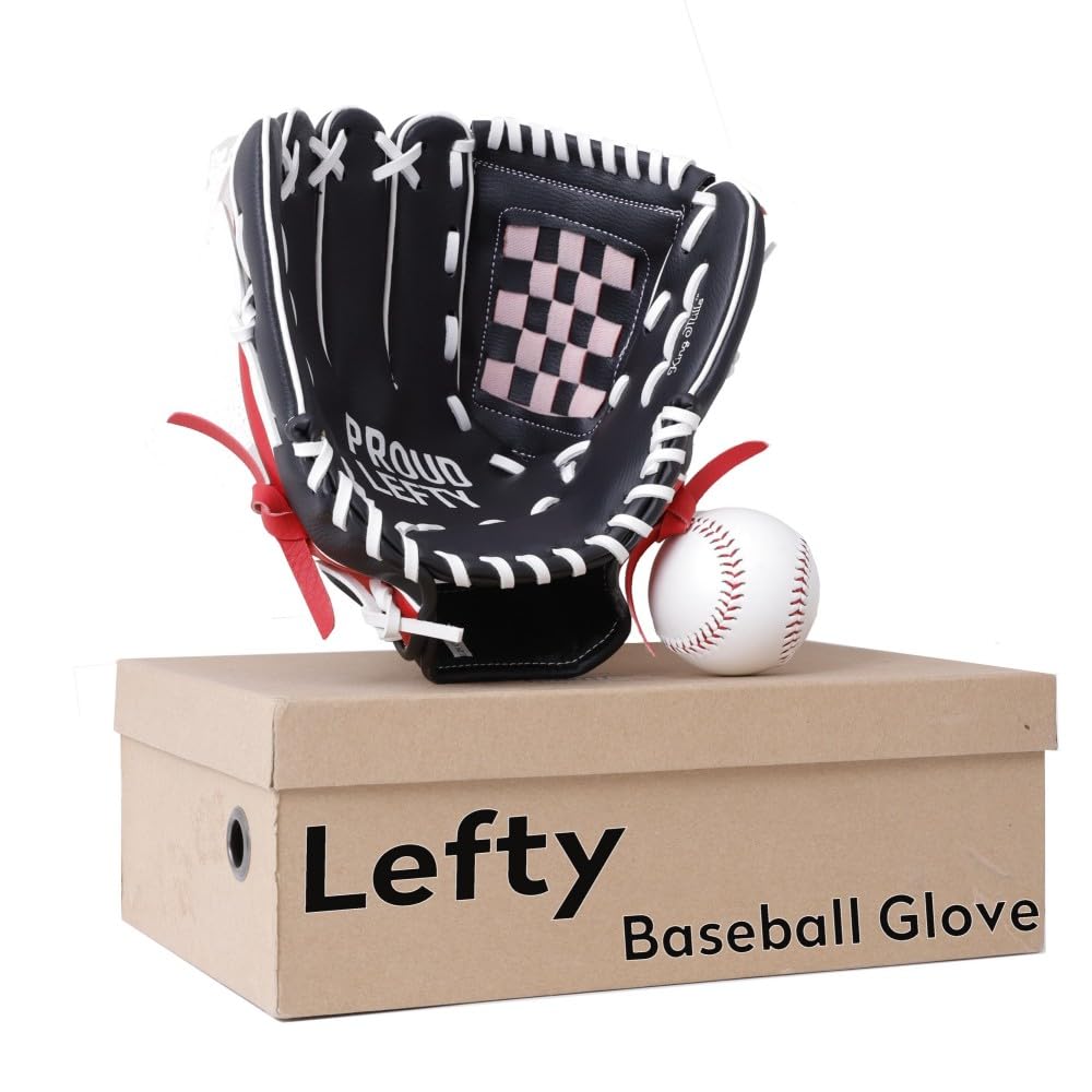 King Mills front view of left-handed glove showing fit and sporty design benefit
