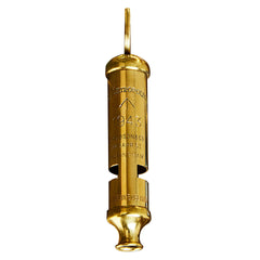 Kings County Tools front view showing brass whistle and keyring benefit: easy carry