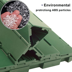 KINSPORY replacement bags inside bowl showing hygienic waste containment
