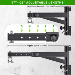 Kipika base plate and mounting holes highlighting wide stable attachment