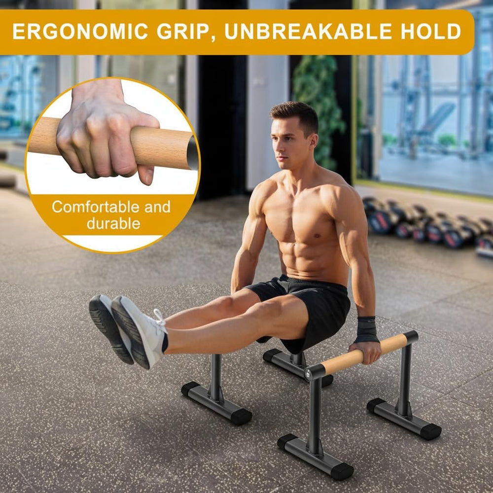 Kipika L-sit demonstration highlighting core engagement and balance benefit