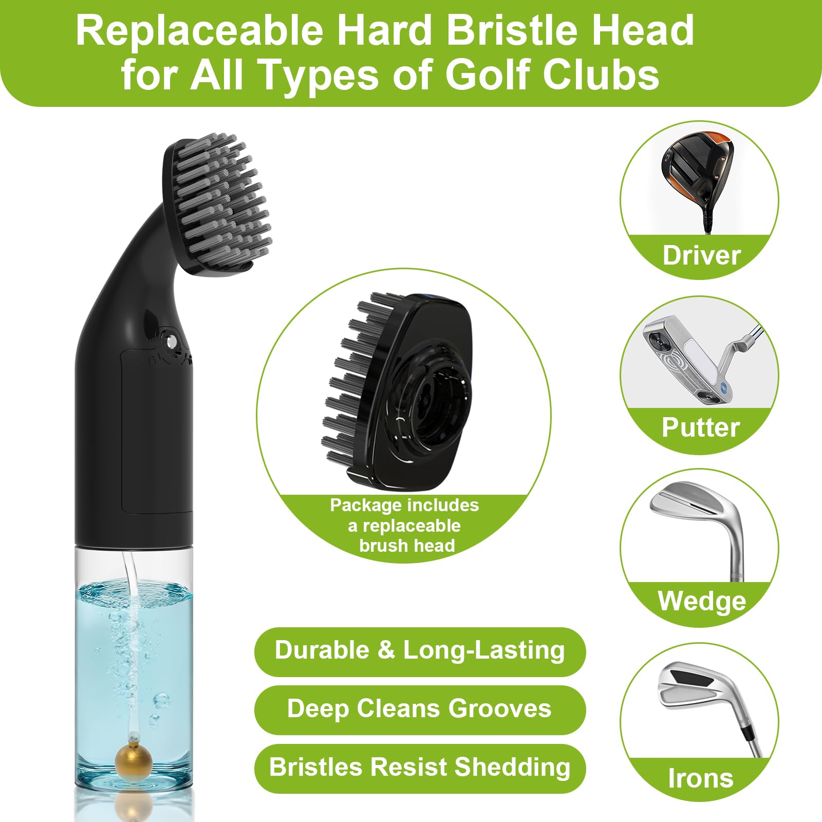 Kiss Core with extra brush head and metal tool — convenient maintenance