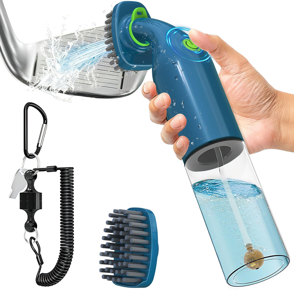 Kiss Core front package showing electric club brush and gift box benefit convenience