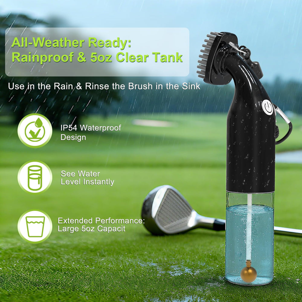 Kiss Core clear 5oz tank showing water level — easy refill monitoring