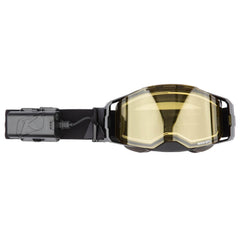KLIM Edge eFire front view showing frameless field of view and comfort