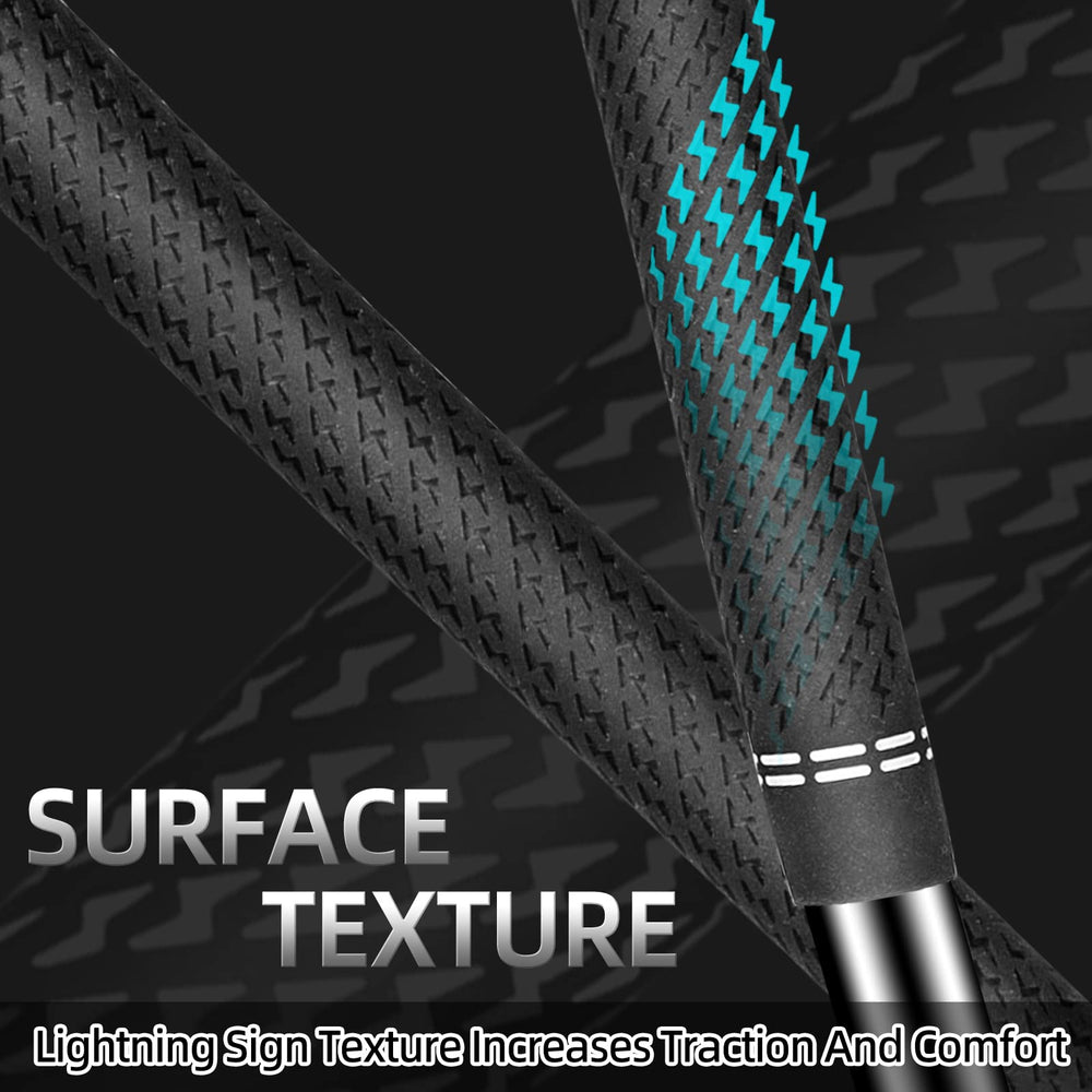 KNLY close-up of lightning textured surface improving traction and feel