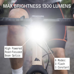 KNOG Blinder 1300 side illumination windows increasing lateral visibility to traffic