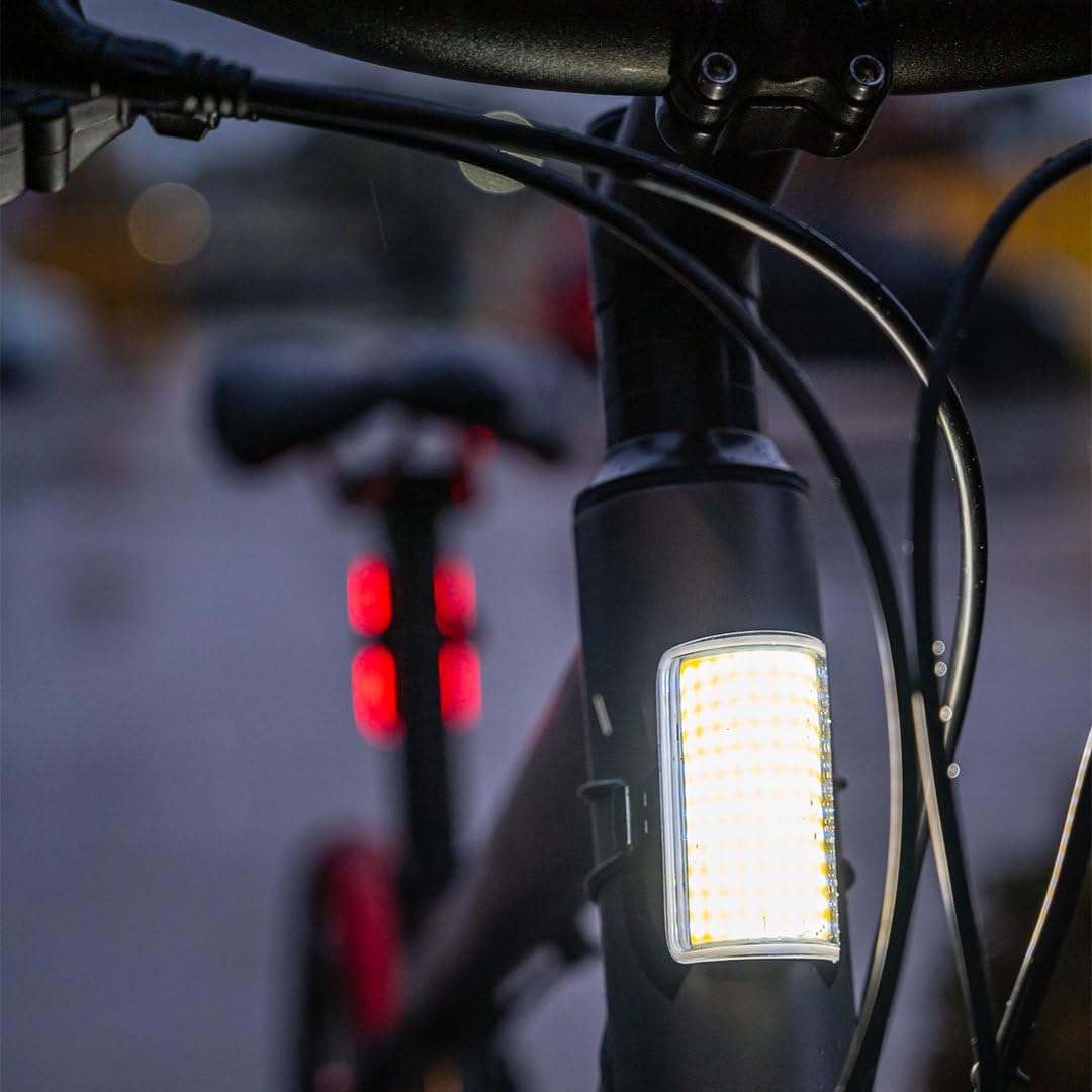 KNOG Mid Cobber magnetic quick-release showing fast on/off convenience on the bike