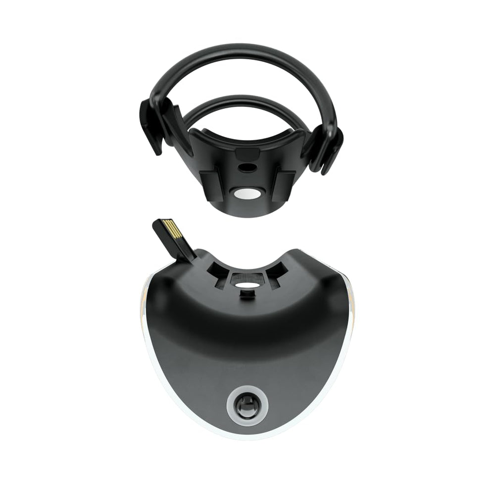 KNOG Mid Cobber on seatpost scale image showing compact size for easy portability