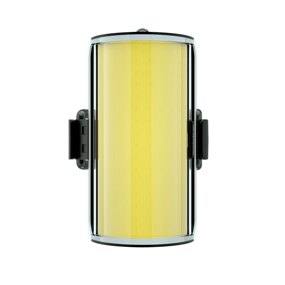 KNOG Mid Cobber silicone strap mount wrapped on seatpost for secure, tool-free fitting